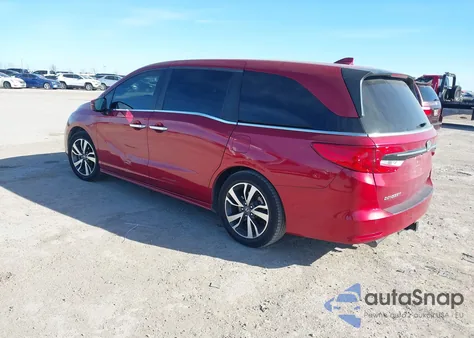 2022 Honda Odyssey Touring z USA, uszkodzony, nr VIN 5FNRL6H82NB018231